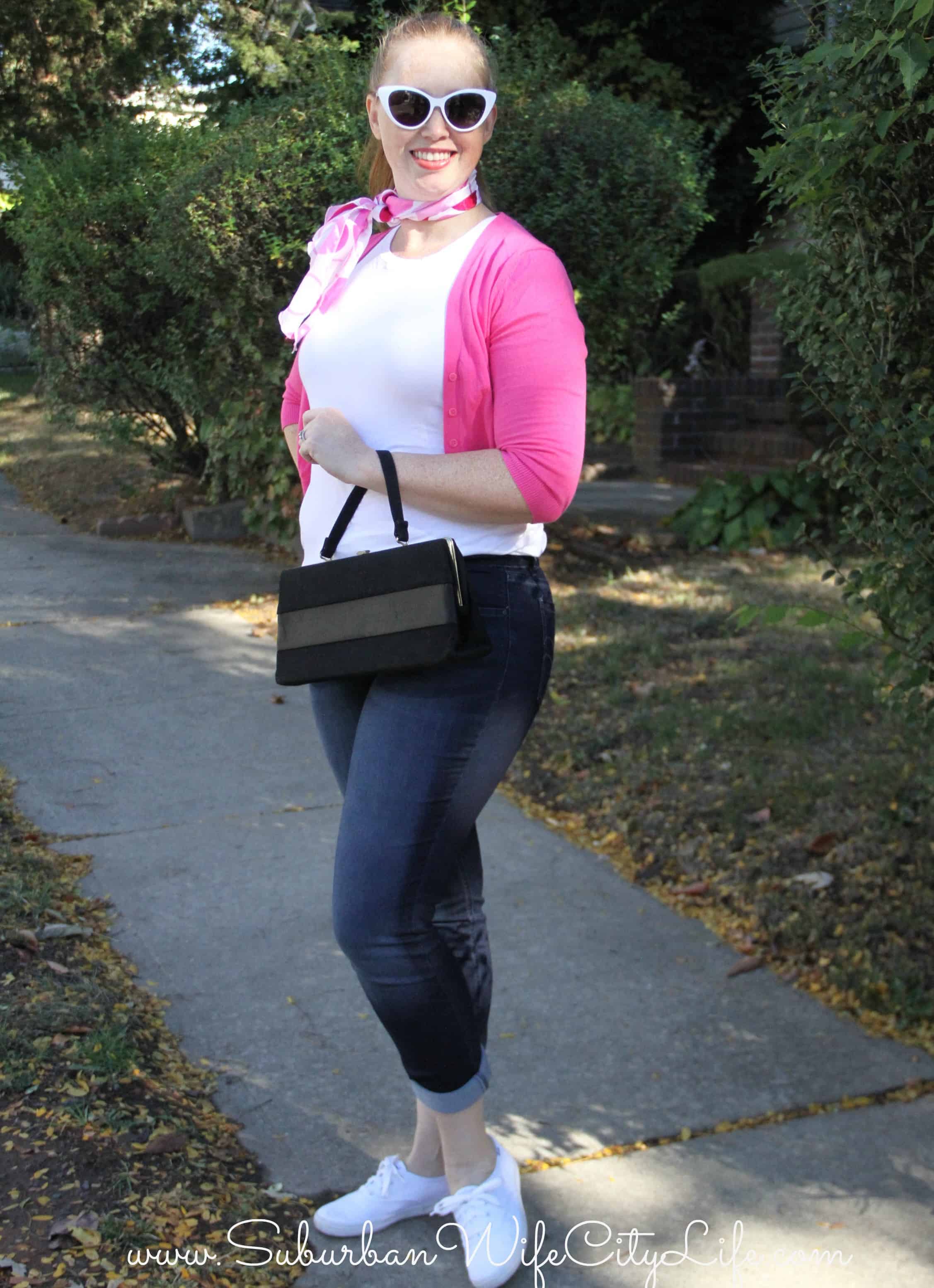 6 Costumes using Jeans Suburban Wife, City Life