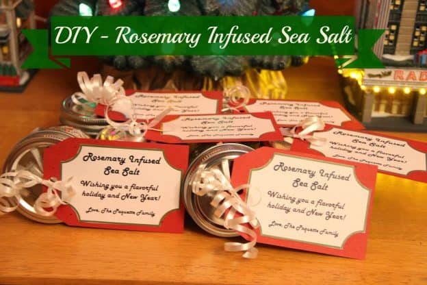 Rosemary Infused Sea Salt