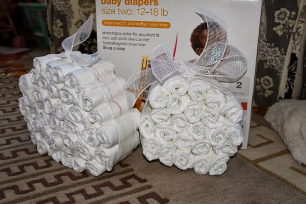 Make a diaper cake