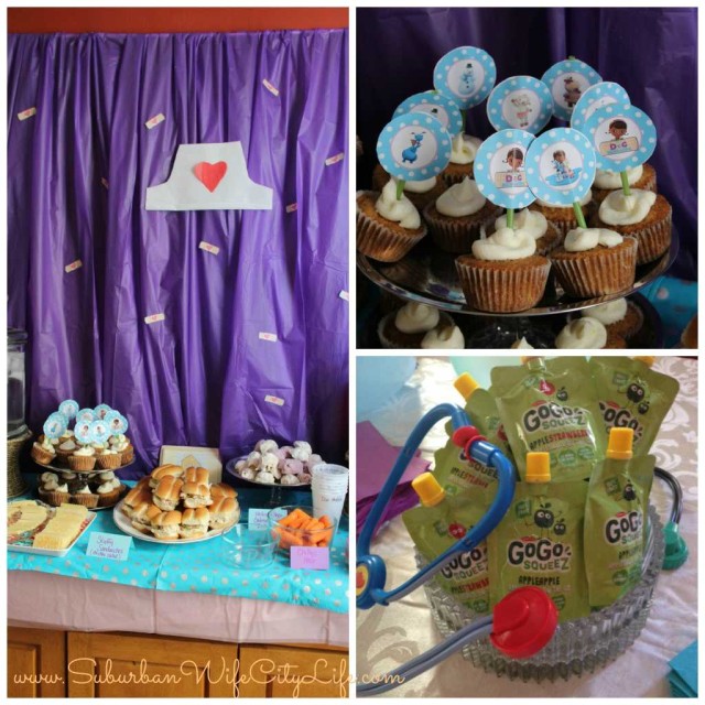 Doc McStuffins party food