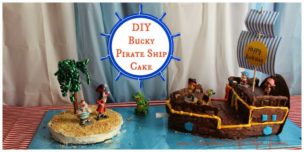 Pirate Ship Cake