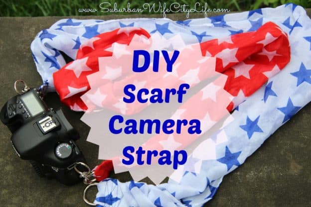 DIY Scarf Camera Strap