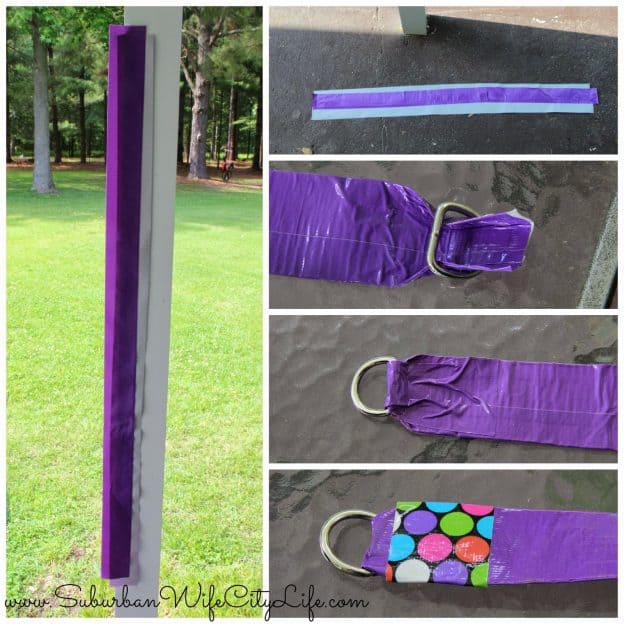 Duck Tape Camera Strap Steps