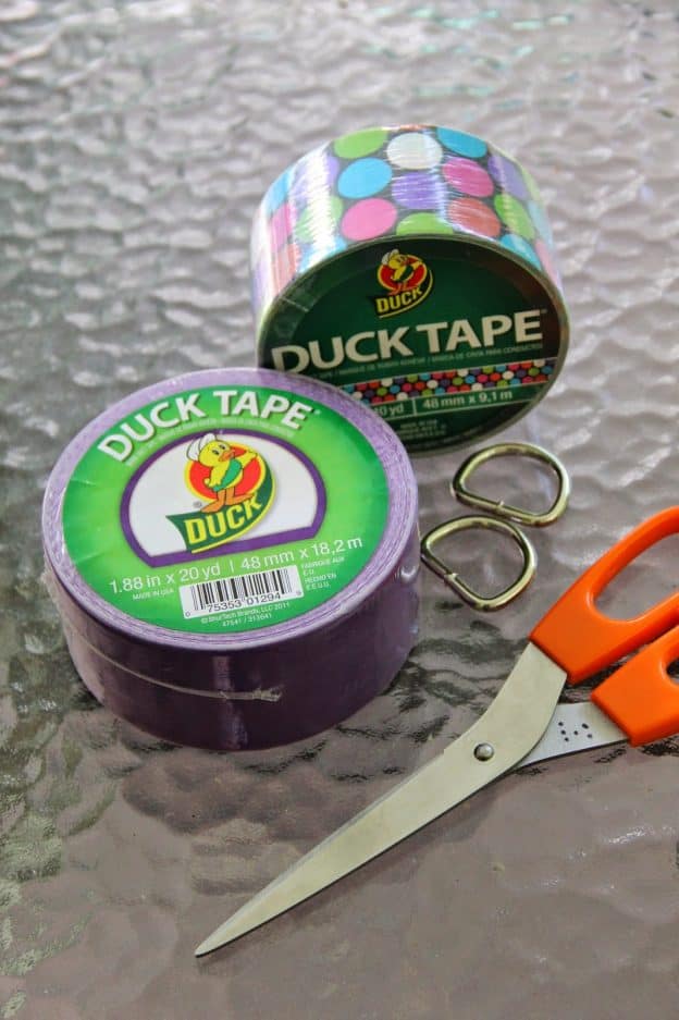 Duck Tape Camera Strap Supplies