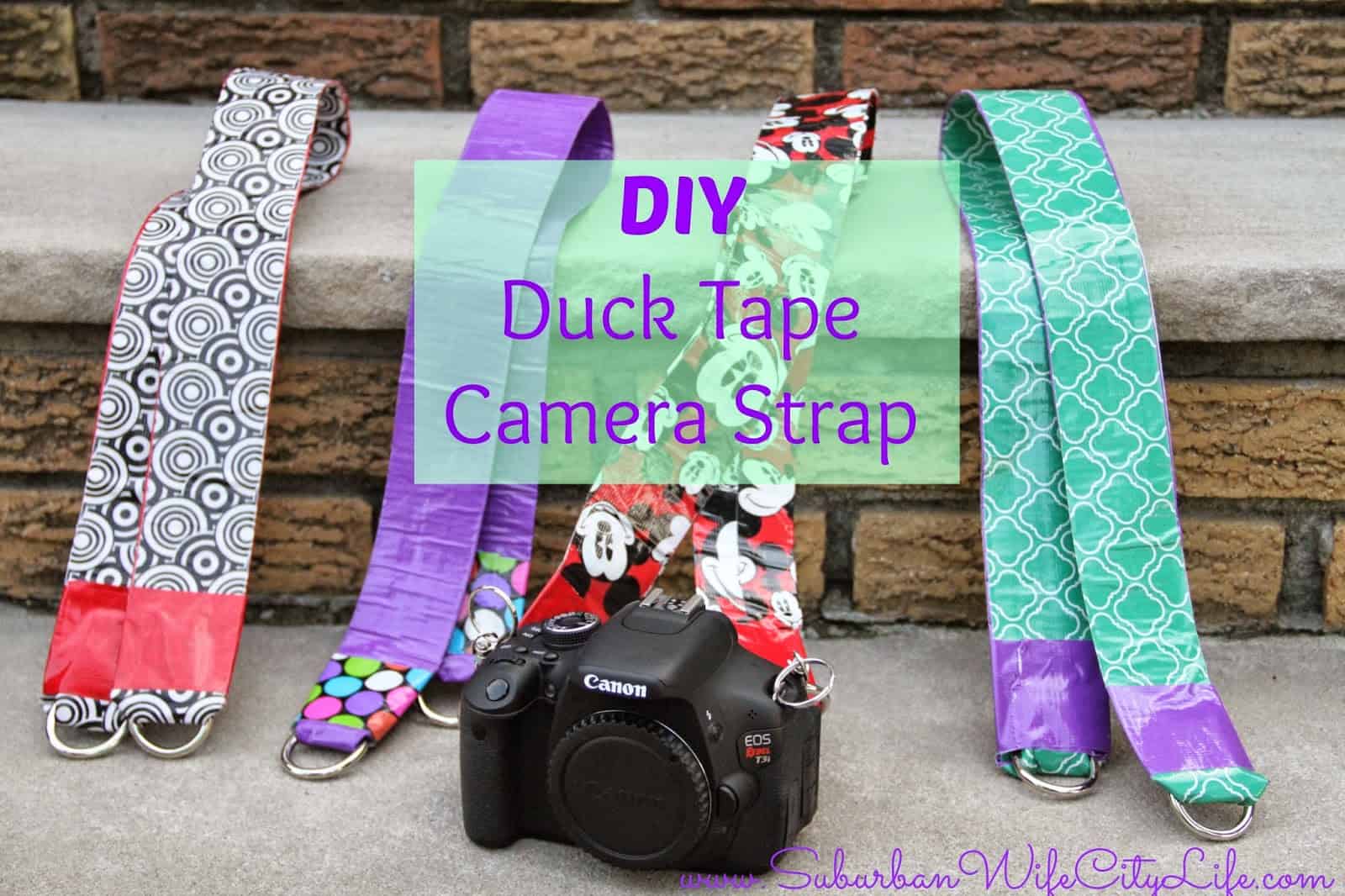 DIY- Duck Tape Camera Strap