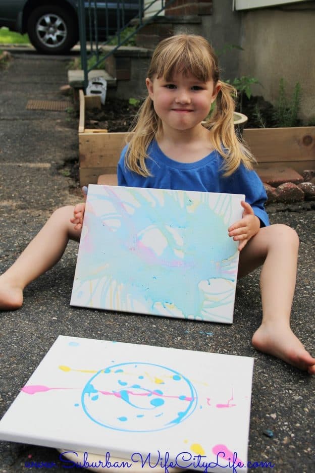 Blue Man Group inspired spin arts