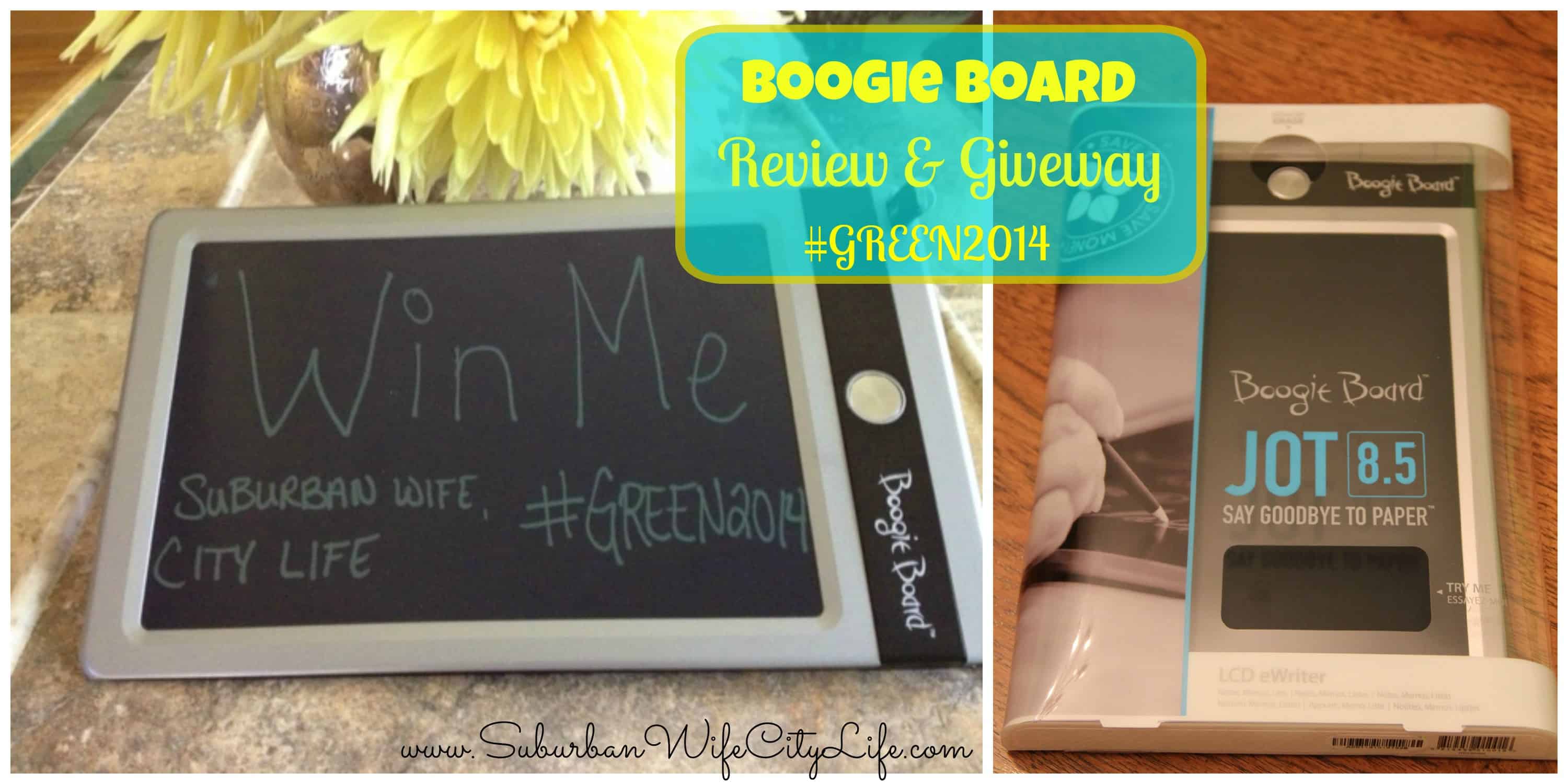 Boogie Board eWriter Review & Giveaway