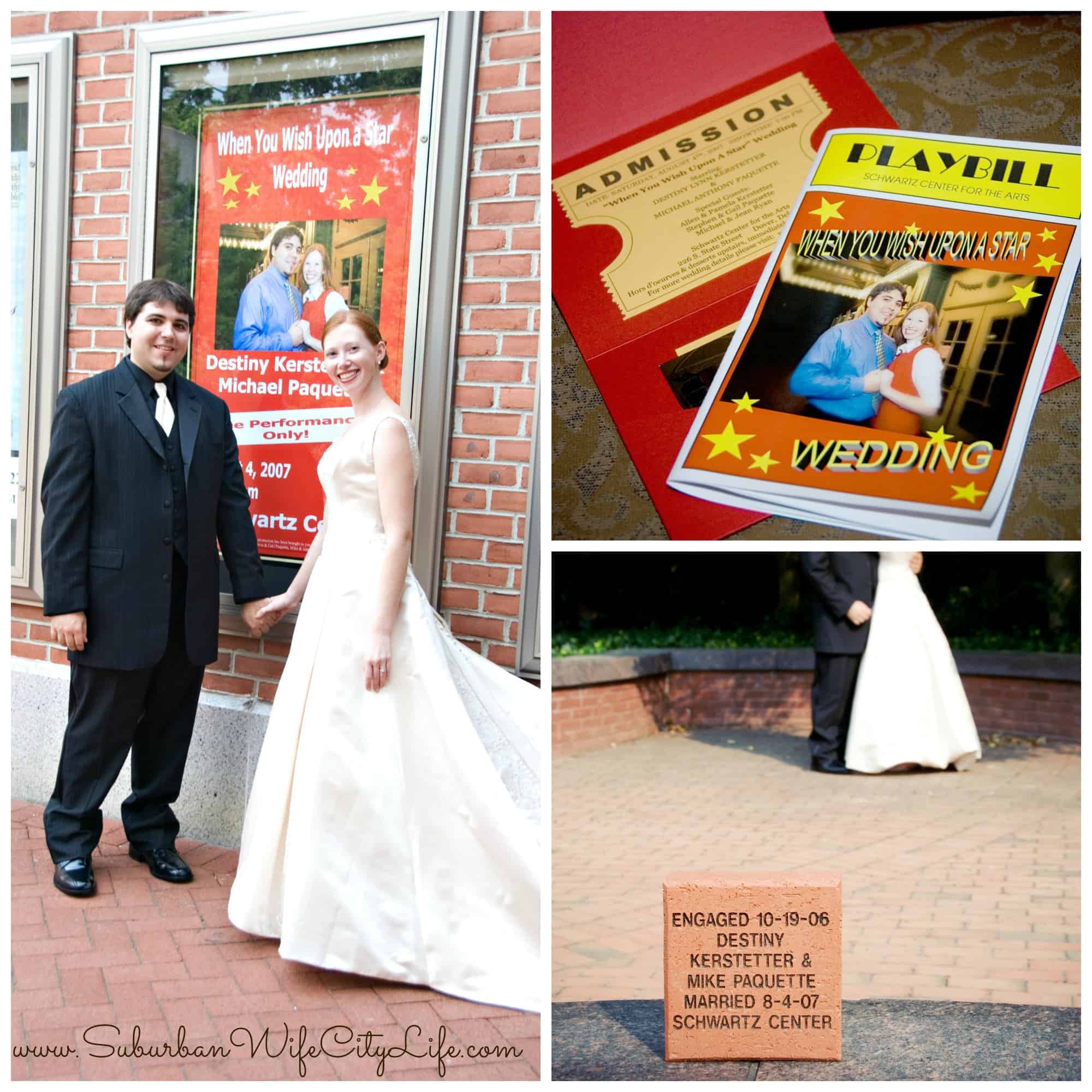 Wish Upon a Star Theater Wedding