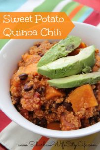Sweet Potato Quinoa Chili