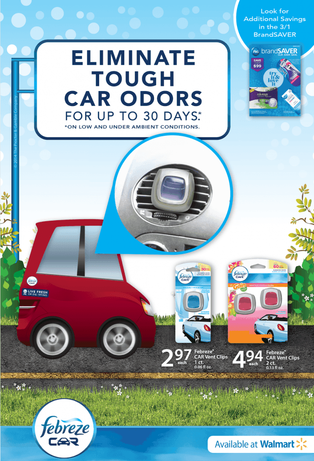 Eliminate Tough Odor with Febreze
