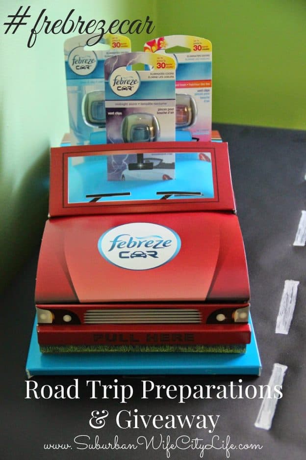 Febreze Car Road Trip Prep