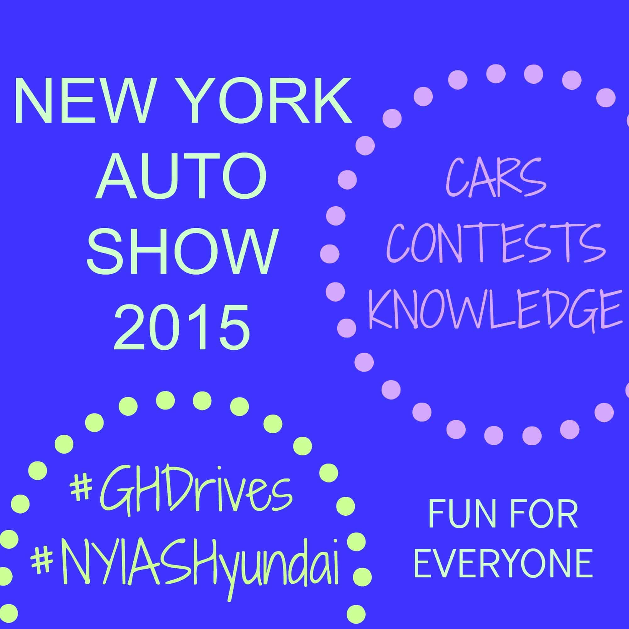 Hyundai & Good Housekeeping Contest at the New York Auto Show