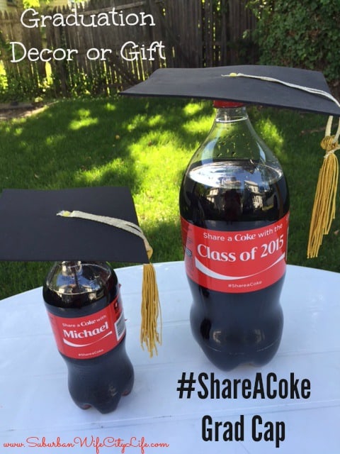 DIY- ShareACoke Graduation Cap