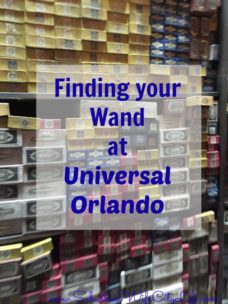Finding your Wand at Universal Orlando