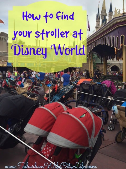 How to find your Stroller at Disney World