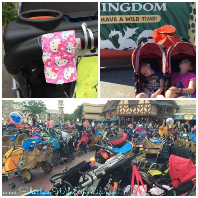 Ideas for finding your stroller at Disney