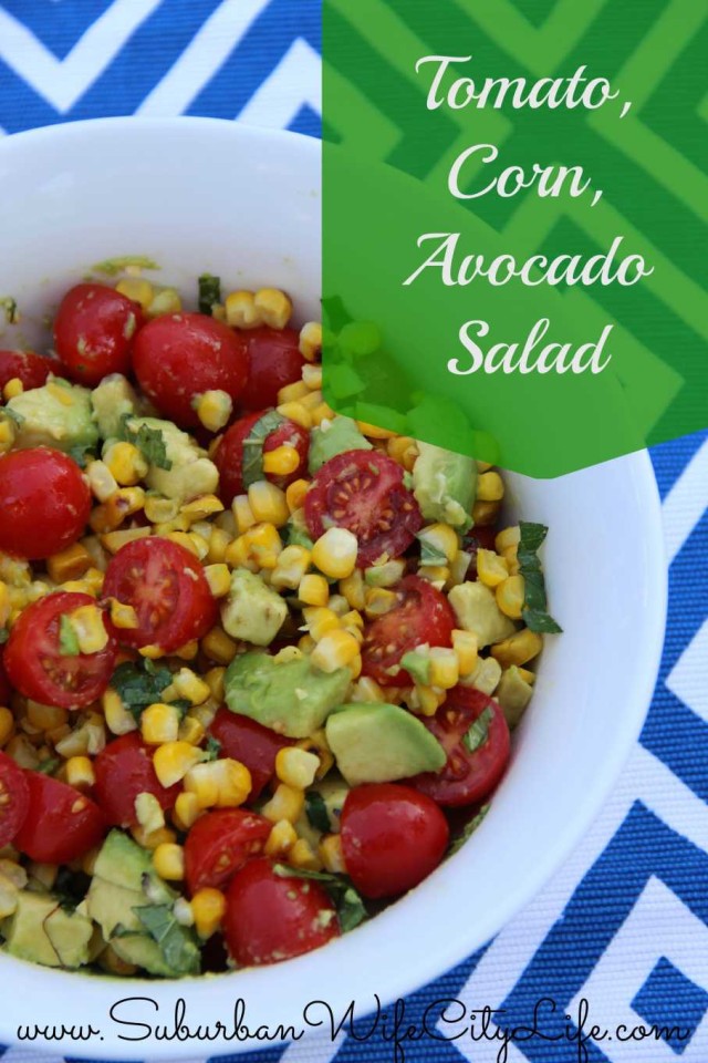 Tomato, Corn, Avocado Salad cover