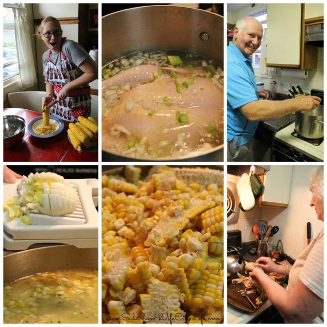 Chicken Corn Soup steps