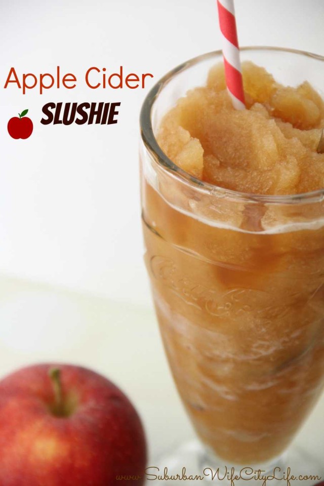 Ninja + Apple Cider = Fresh Apple Slushie - Fresh From Oregon