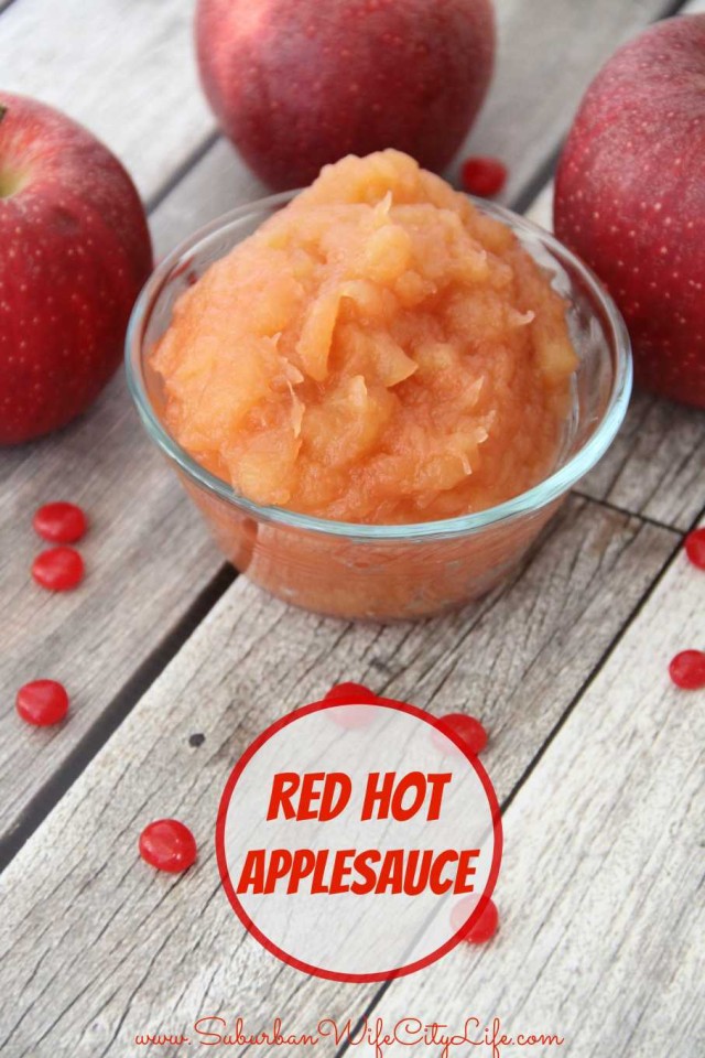 red hot applesauce