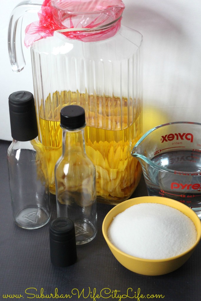 Limoncello final step