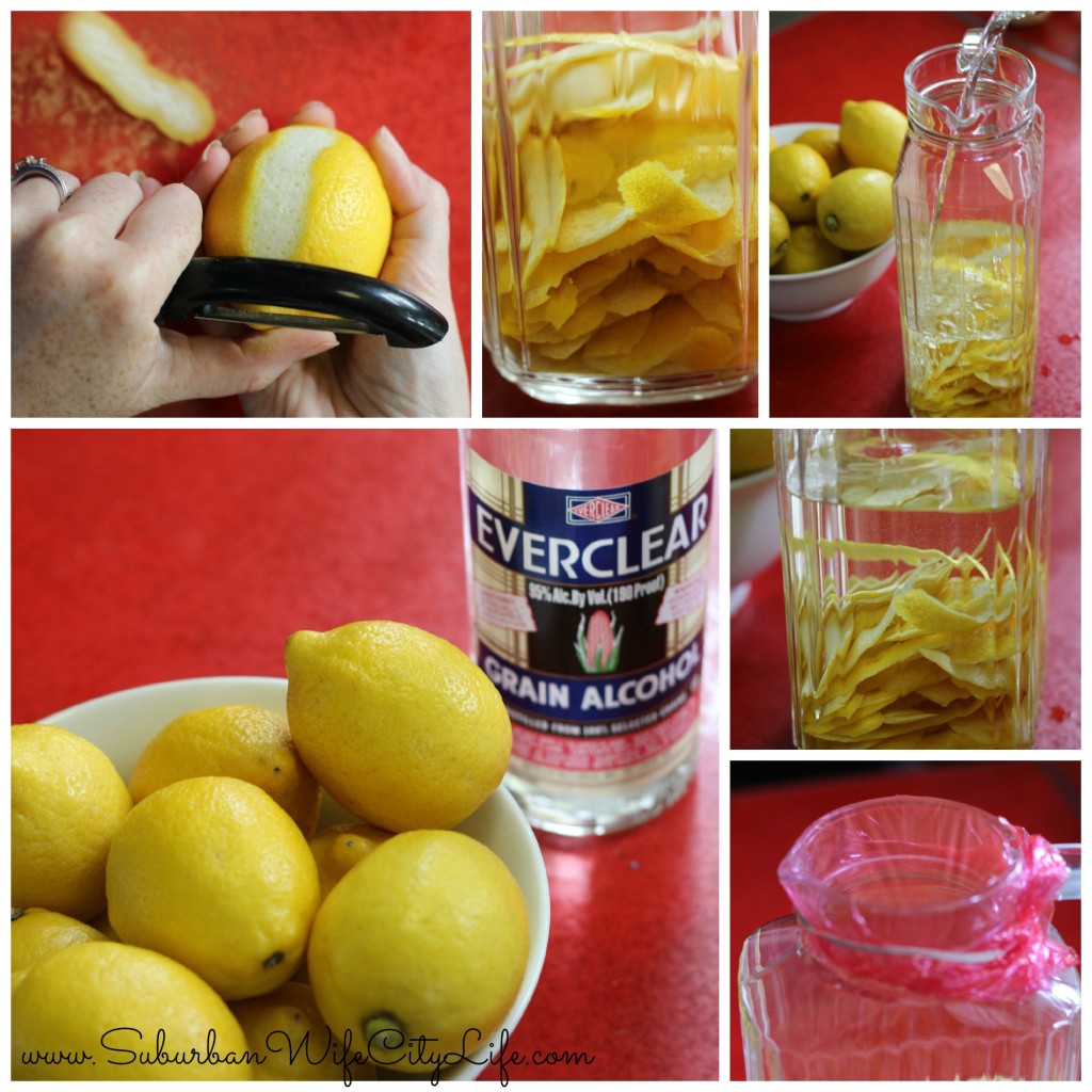 Limoncello steps