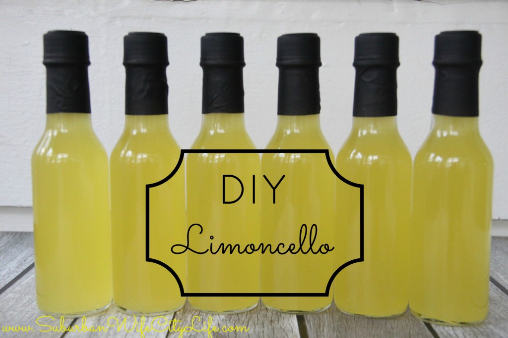 Make your own Limoncello