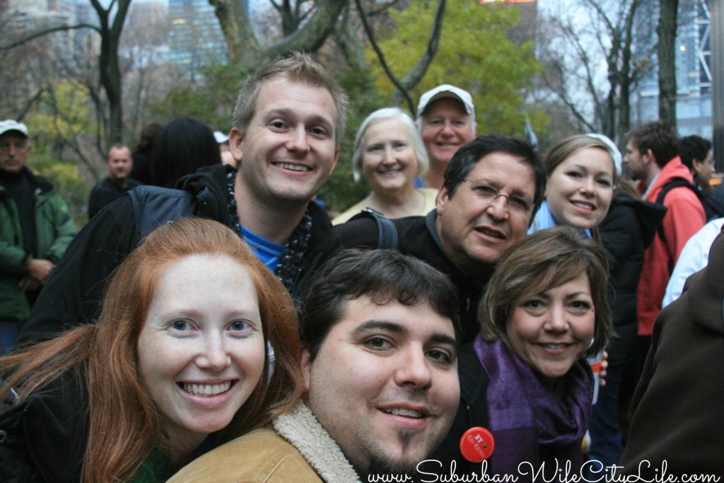 Thanksgiving Parade family shot
