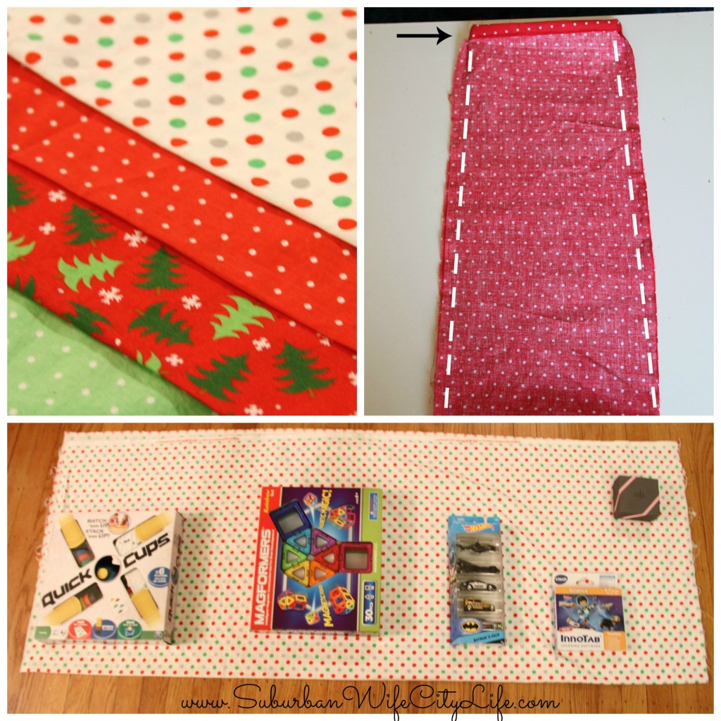 Fabric Gift Bags steps