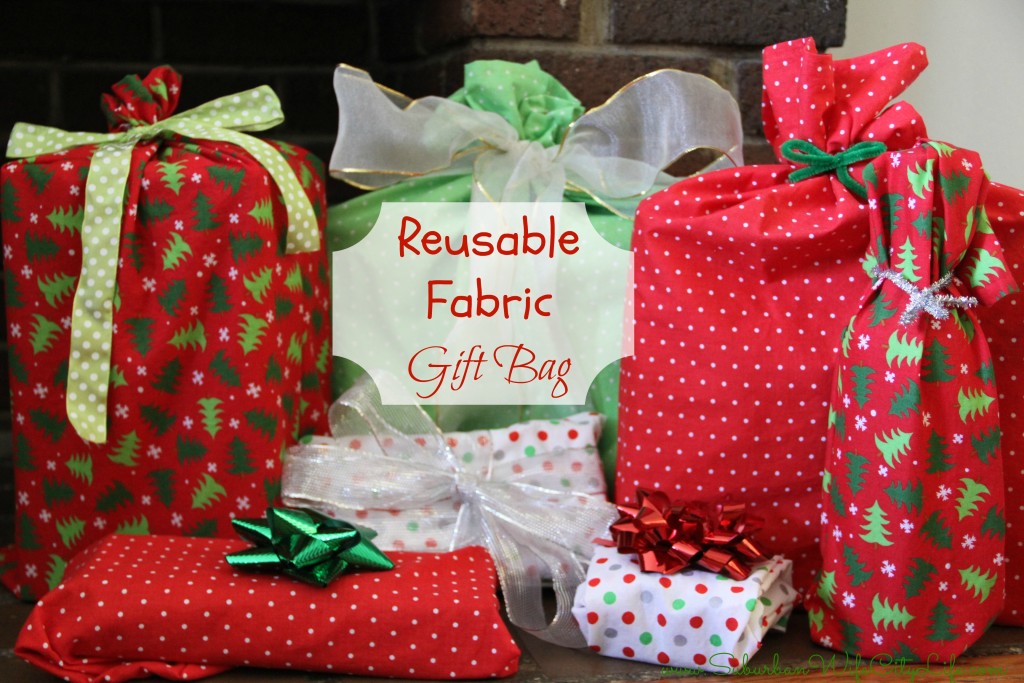 Reusable Fabric Gift Bag