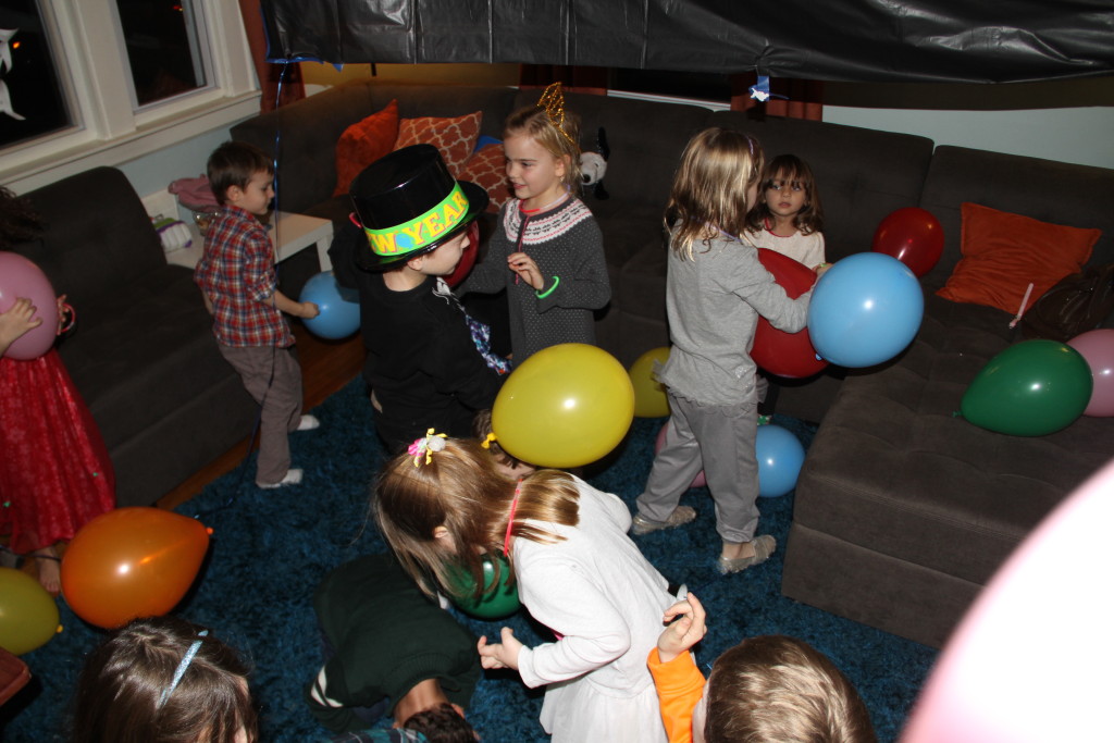 NYE balloon drop