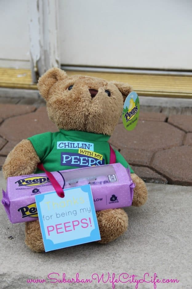 Chillin' with my Peeps bear