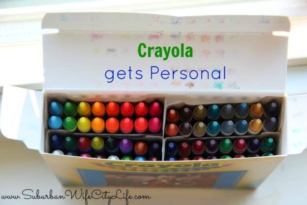 "Crayola gets personal"