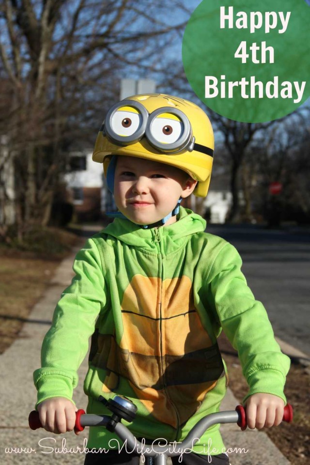 Happy 4th Birthday Camden