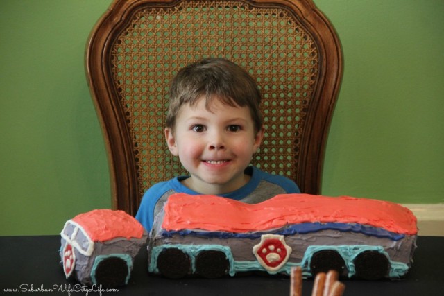 Happy Birthday Paw Patroller Cake