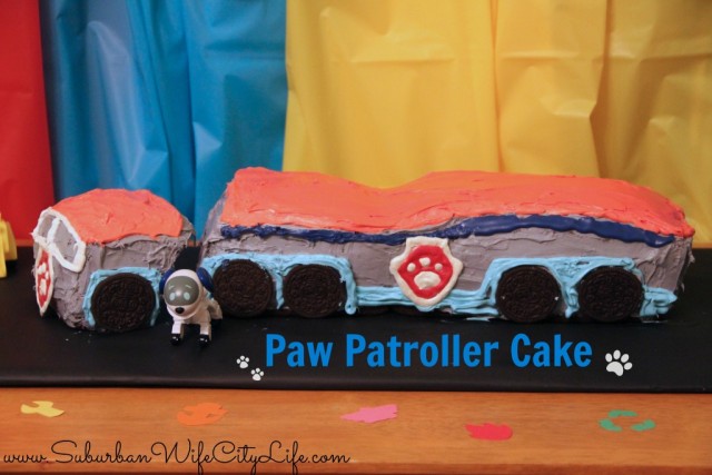 "Paw Patroller DIY cake"