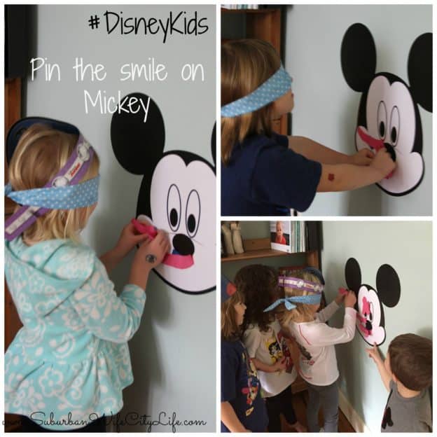 Pin the smile on Mickey