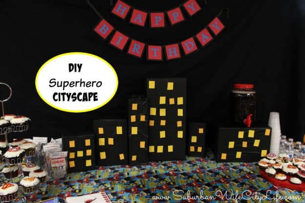 DIY Superhero Cityscape