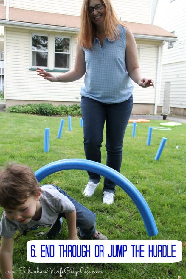 End Through or jump the hurdle