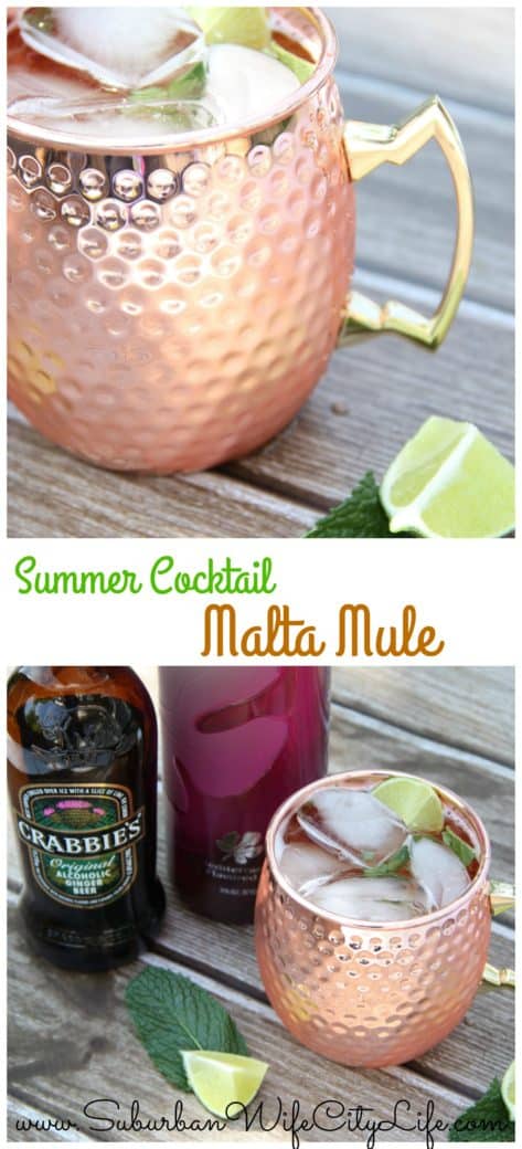 #MaltaMule Summer Cocktail