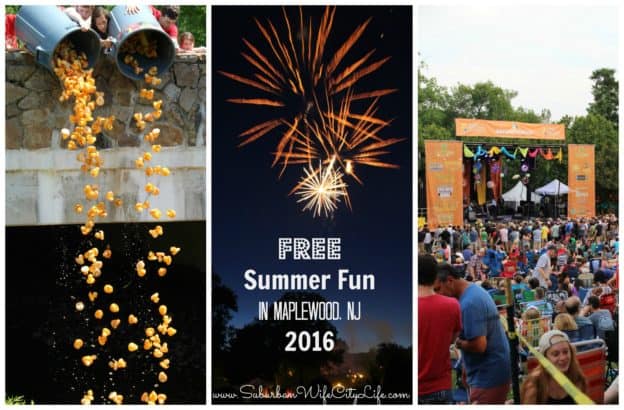 Summer Fun in Maplewood, NJ 2016