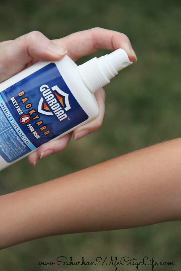 Backyard Camping Mosquito free with Guardian