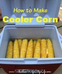 How to make Cooler Corn