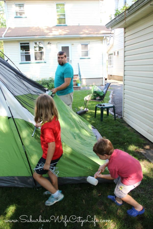 Backyard Camping tent
