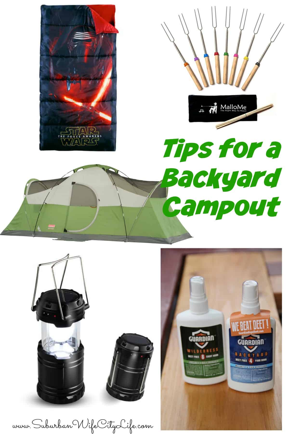 Tips for a Backyard Campout