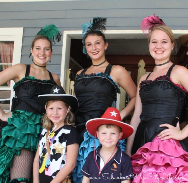 Frontier Town Can Can Show