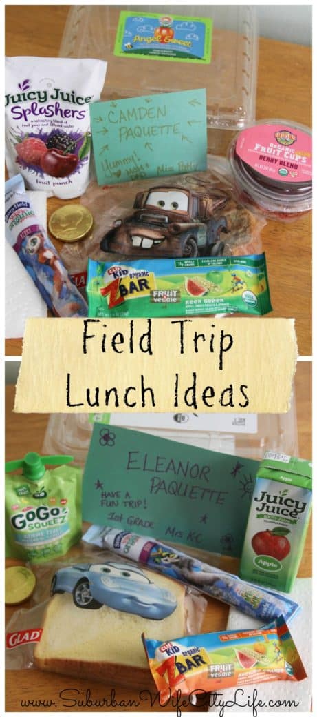 lunch for field trip ideas