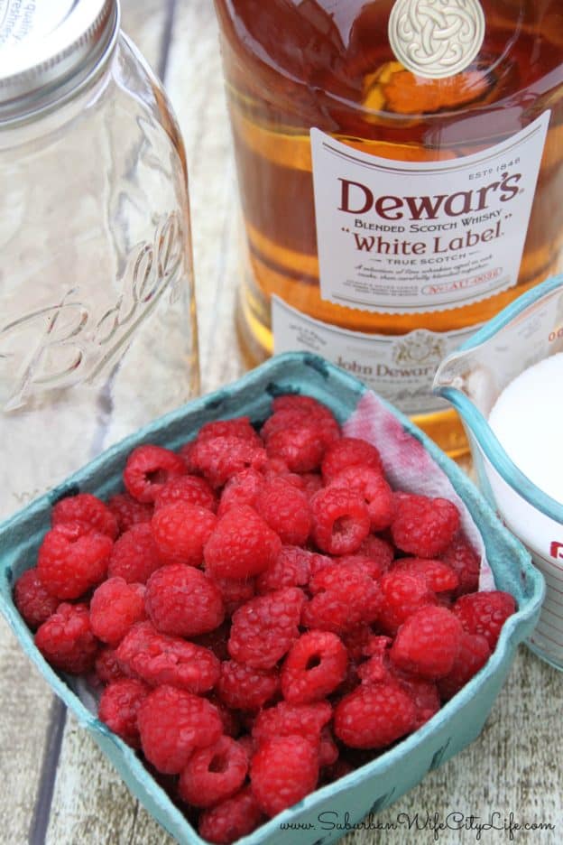 Raspberry Cordial Supplies