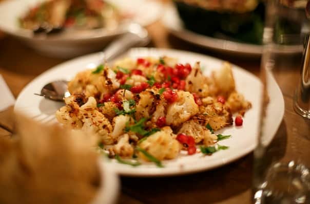 POM POMS and Parmesan Cauliflower