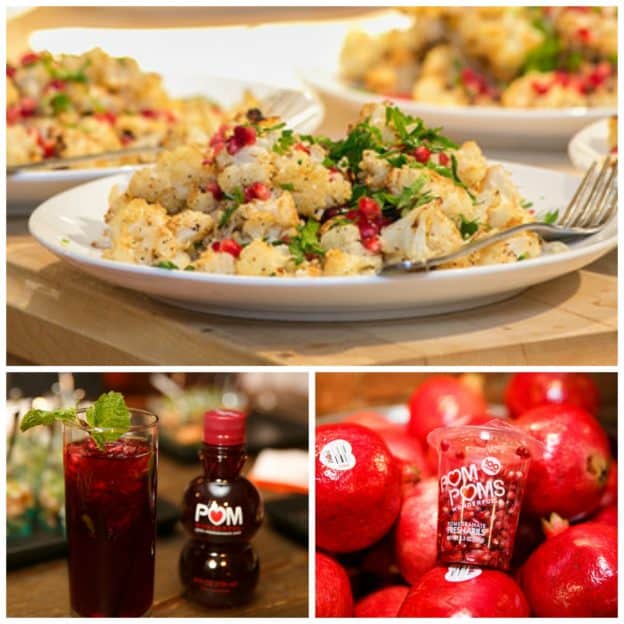 Pomegranate Fun- Parmesan Cauliflower Side Dish